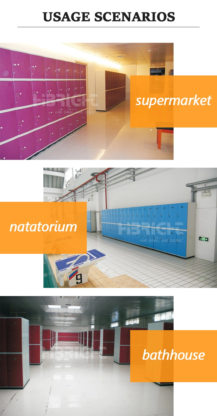 12 Doors School Swimming Pool Locker ABS Plastic Storage Locker