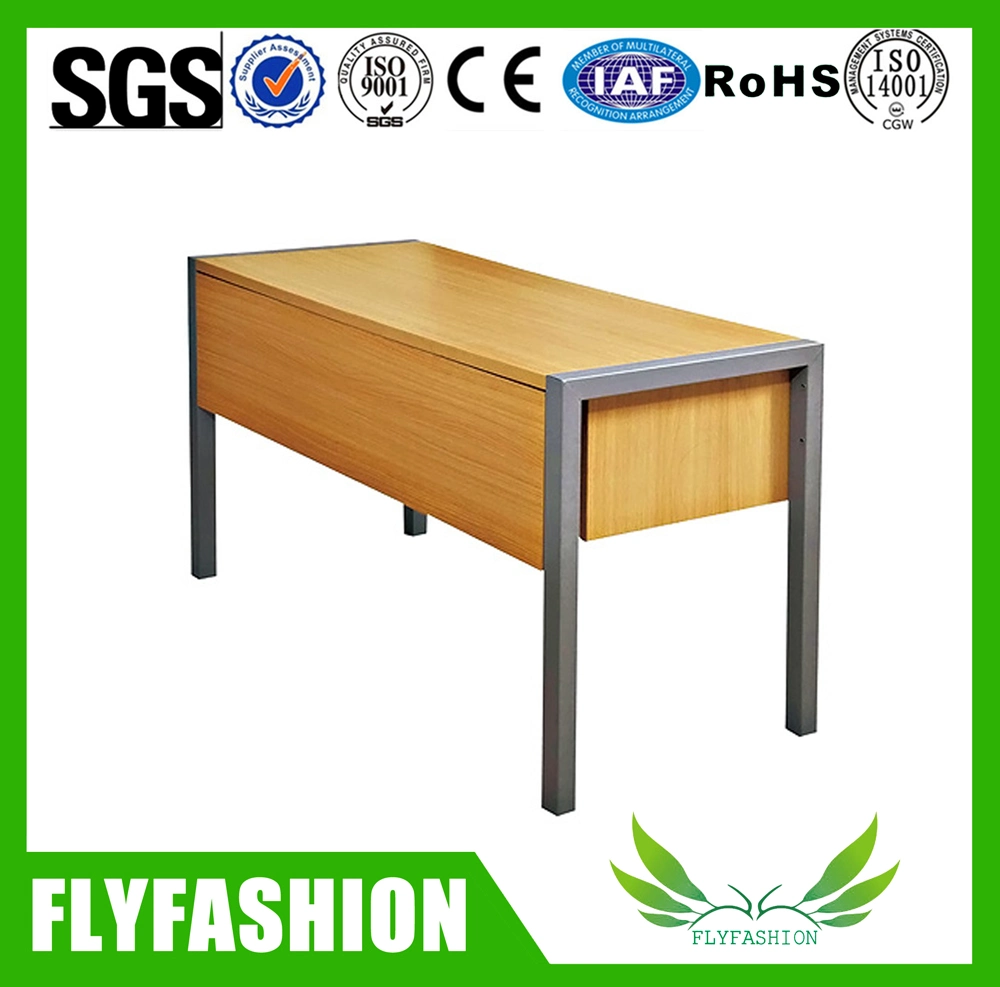 School Teacher Table Wooden and Metal Executive Desk Staff Workstation Office Furniture (SF-09T)