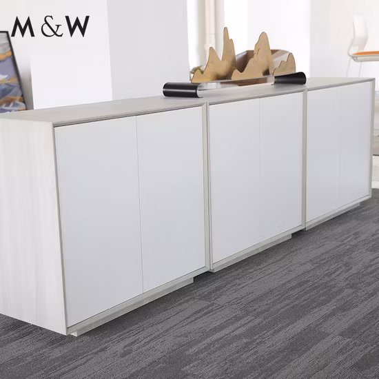 Design moderne sans poignée de haute qualité sous le bureau en bois mélaminé piédestal mobile