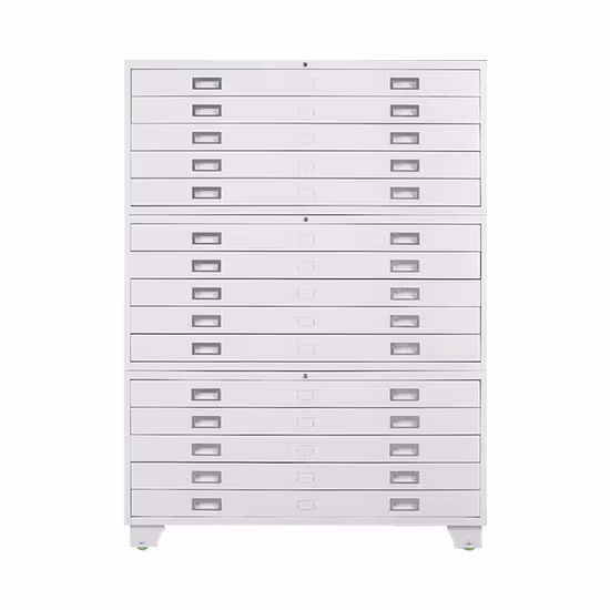 A0 taille carte armoire A0 papier carte Plan moderne dessin classeur A2 papier métal armoire de rangement avec serrure
