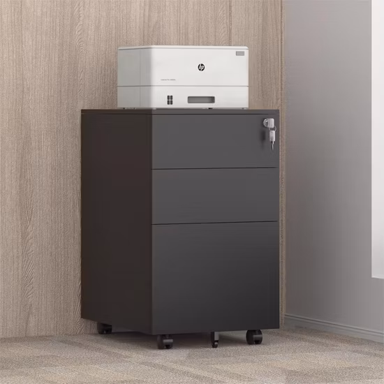 Petit classeur latéral Combinaisons de classeurs latéraux Classeur de bureau avec tiroirs
