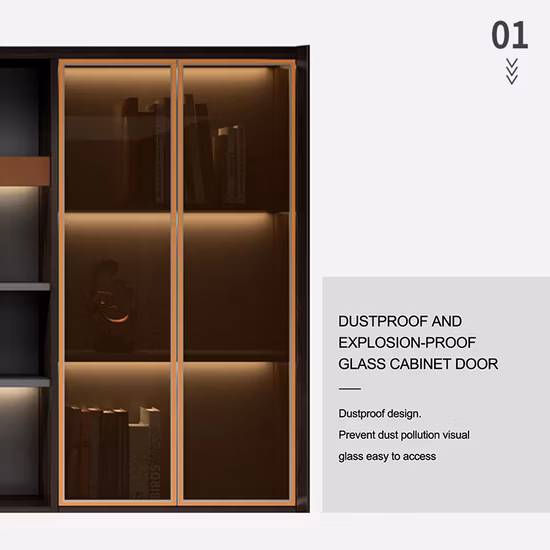 Prix ​​​​concurrentiel Face Ouverte Réception De Luxe Qatar 4 Tiroirs Bibliothèque De Bureau Latérale Armoire De Rangement De Fichiers En Bois