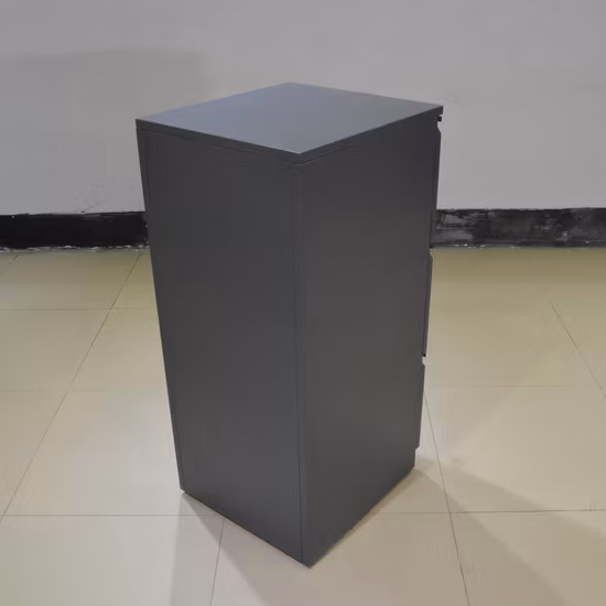 Classeur en métal de stockage de classement en acier moderne avec 3 tiroirs pour une utilisation au bureau