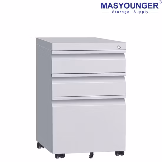 Mobilier de bureau Armoire de caddie mobile en métal de bureau moderne de grand stockage