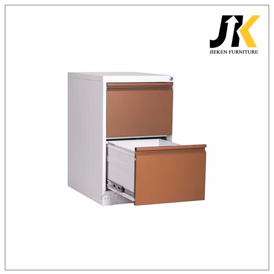 Fabriquer une armoire de stockage de fichiers latérale à 2 tiroirs en acier à vente directe